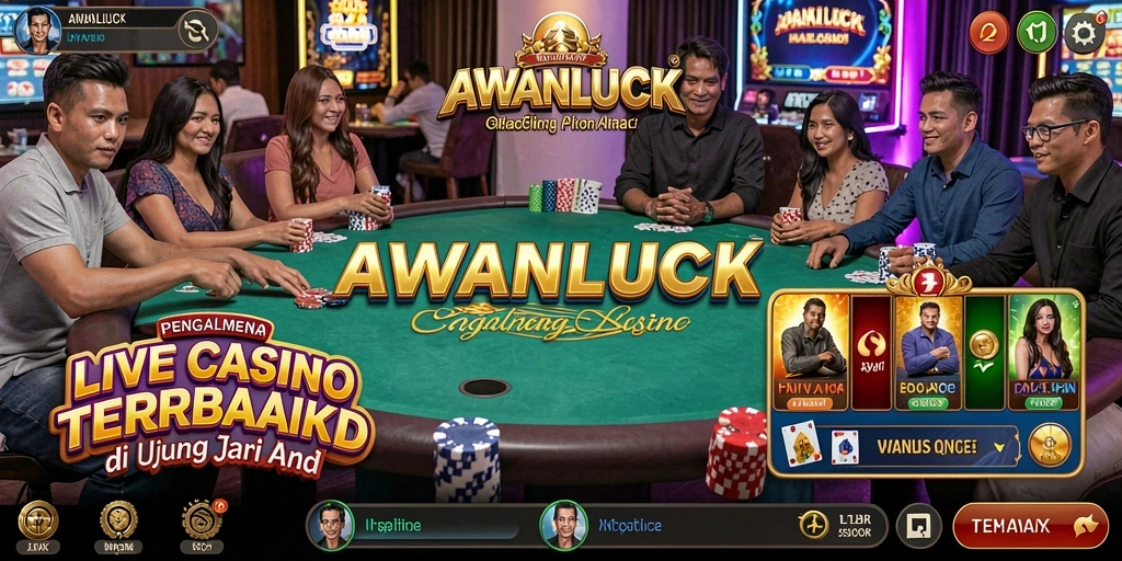 Gameplay Live Casino AWANLUCK yang mendebarkan menanti Anda.