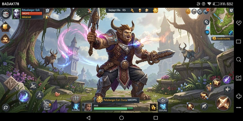 Tampilan gameplay epik di dunia <strong>BADAK178</strong> yang mengesankan.