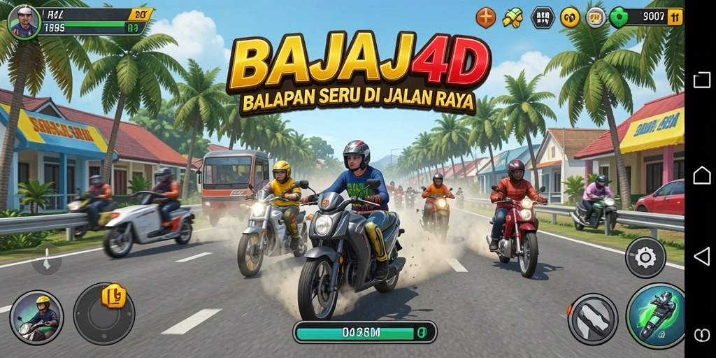 Tampilan gameplay BAJAJ4D yang menegangkan dan visual menawan.