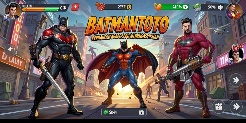 Tampilan menarik dari gameplay seru BATMANTOTO