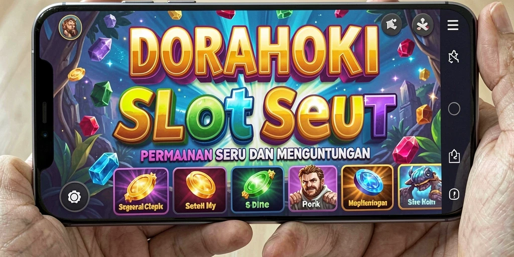 Tampilan gameplay seru DORAHOKI dengan berbagai tema slot.