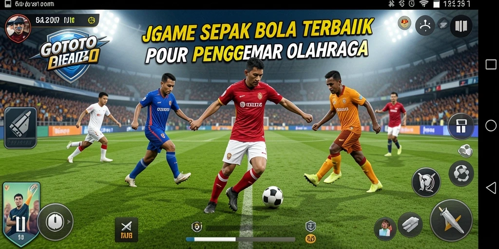 Tampilan gameplay GOTOTO yang mendebarkan dan penuh aksi.