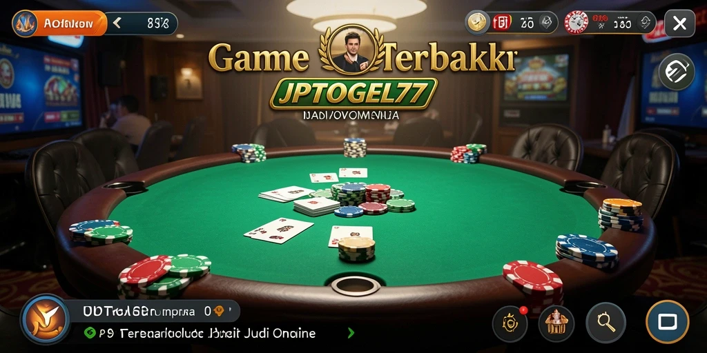 Tampilan gameplay seru JPTOGEL77 dengan berbagai fitur menarik.
