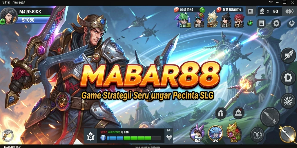 Screenshot gameplay MABAR88 yang menampilkan aksi strategi seru.