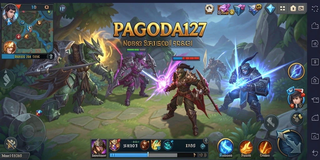 Tampilan gameplay menarik dari PAGODA127 dengan strategi yang mendalam.