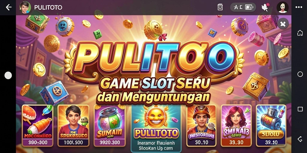 Tampilan gameplay slot PULITOTO yang menarik dan seru.