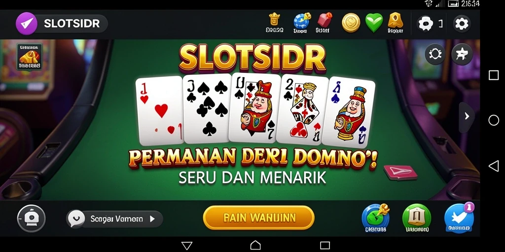 Tampilan gameplay SLOTSIDR yang menarik dan seru.